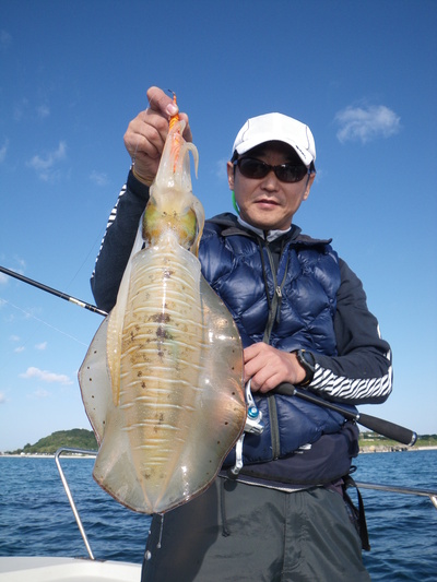 出ました～♪★アオリ１．９キロ★