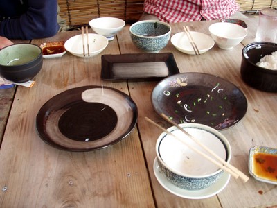 本日のお昼はゆっくりと。