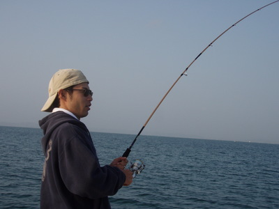 朝一から、１,６キロ！！