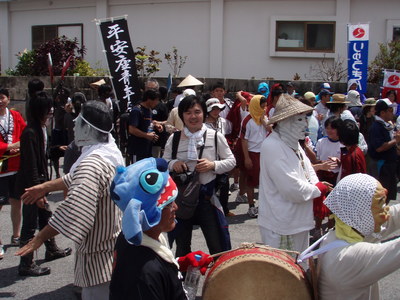 平安座サンガチャー