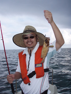 夏休みファミリーフィッシング