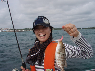 沖縄のお魚、初ゲット！