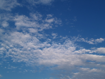 今日の空