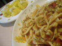 手作りパスタ