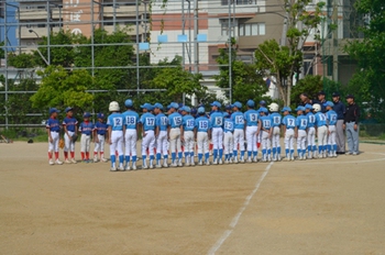 １回戦　スポ少大会