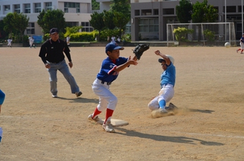 １回戦　スポ少大会