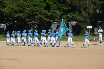 開会式　小禄地区夏季大会（高学年）