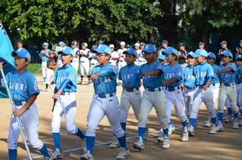 開会式　小禄地区夏季大会（高学年）