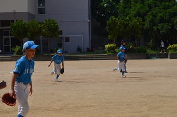 １回戦　スポ少大会