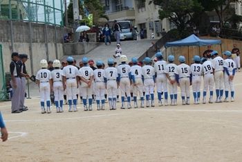 決勝戦　小禄地区夏季大会（低学年）