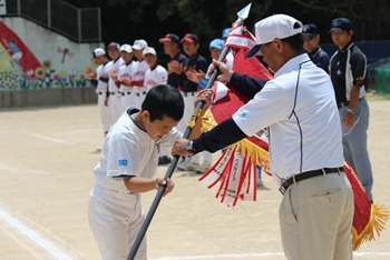 閉会式（表彰式）　小禄地区夏季大会（低学年）