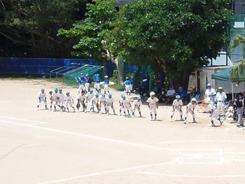 初戦　小禄地区夏季大会（低学年）