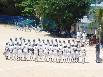 初戦　小禄地区夏季大会（低学年）