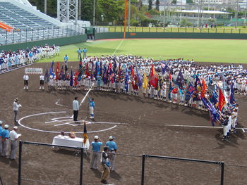 開会式　南部地区少年野球交流大会