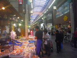 商店街のある風景