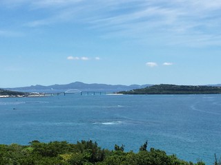 昨日の伊江島・水納島・瀬底島