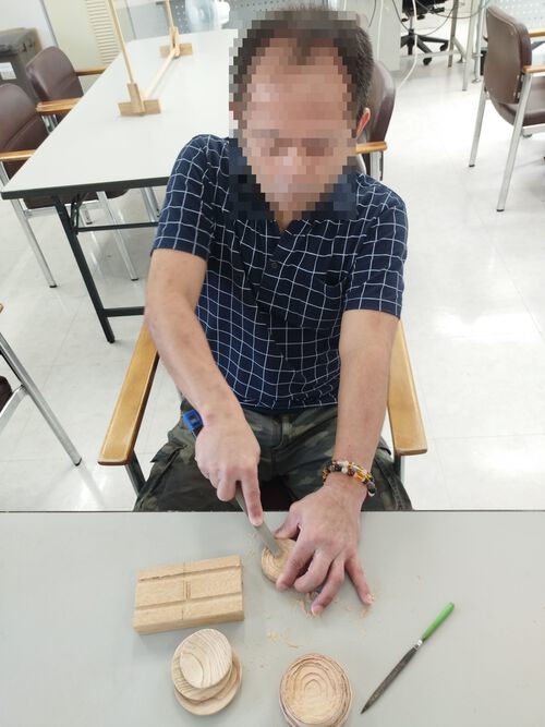 豆皿制作中～(^^♪