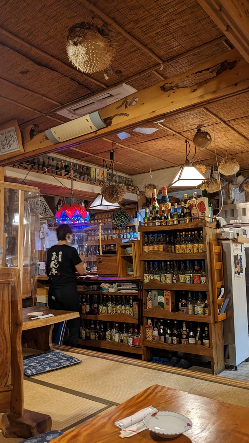 石垣島の人気居酒屋、あだん亭