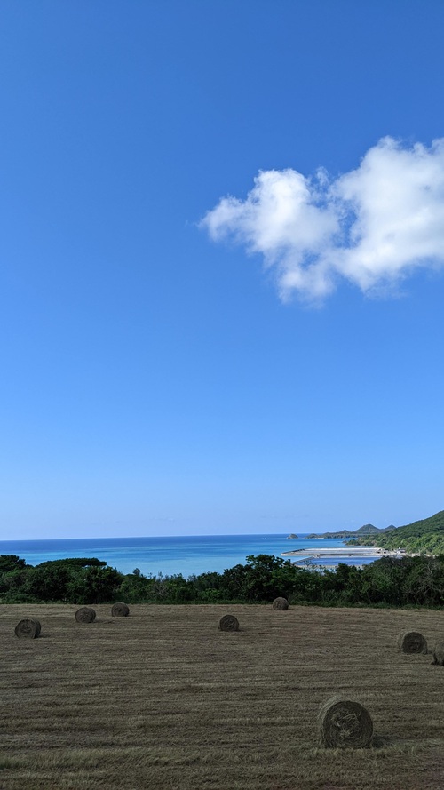 川平湾とフラダンス