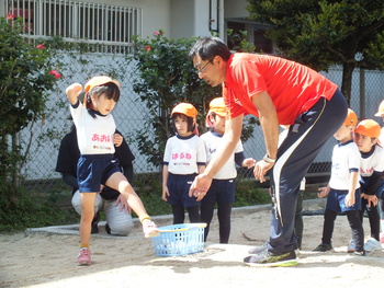 野球型レクリエーション【浦添市：ライオンの子保育園】