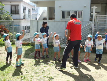 野球型レクリエーション【浦添市：ライオンの子保育園】