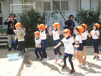 野球型レクリエーション【浦添市：ライオンの子保育園】