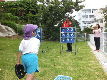 野球型レクリエーション【宜野湾市：そらみライオンの子保育園】