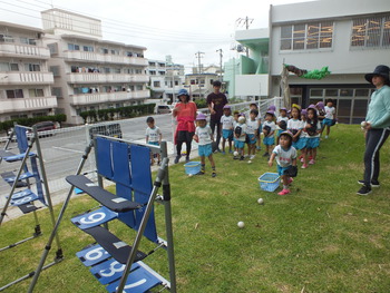 野球型レクリエーション【宜野湾市：そらみライオンの子保育園】