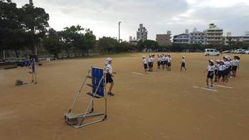 野球型体育授業【沖縄県糸満市立西崎小学校】