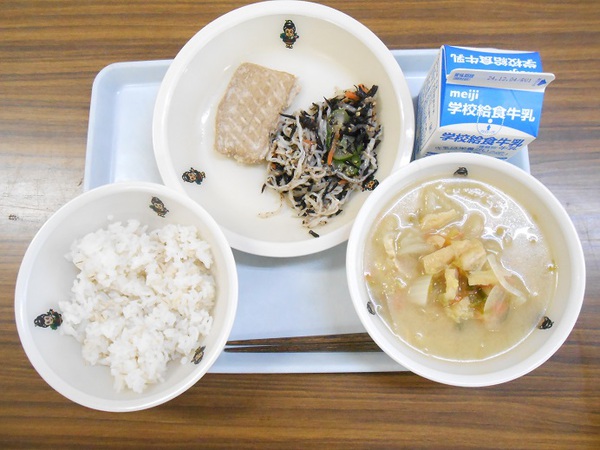 今日の給食
