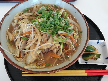 八重山のそばブログ きみ食堂 スタミナそば味噌味
