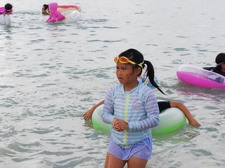 8月３日　土曜日は海♡水♡浴