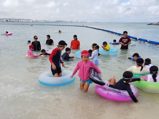 8月３日　土曜日は海♡水♡浴