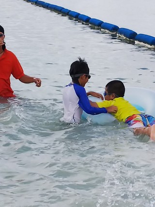 8月３日　土曜日は海♡水♡浴