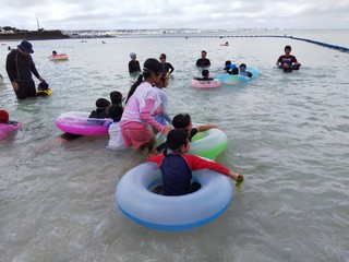 8月３日　土曜日は海♡水♡浴