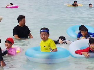 8月３日　土曜日は海♡水♡浴