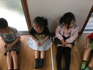 全学年が揃う　春休み最終日