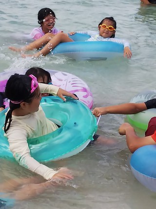 8月３日　土曜日は海♡水♡浴