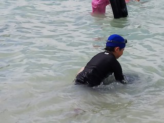 8月３日　土曜日は海♡水♡浴