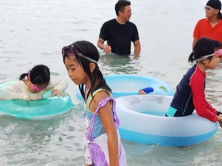 8月３日　土曜日は海♡水♡浴