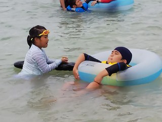 8月３日　土曜日は海♡水♡浴