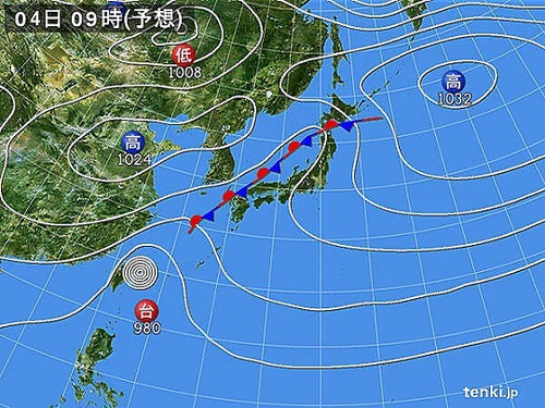 ★台風１８号停滞！長期化する風雨に注意！！