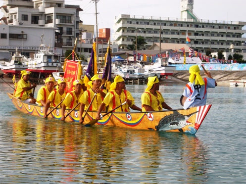 今日はハーリー！海神祭（かいじんさい）