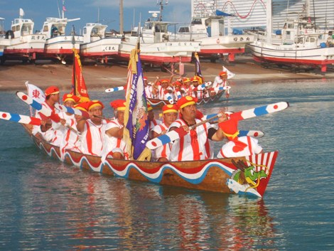 今日はハーリー！海神祭（かいじんさい）