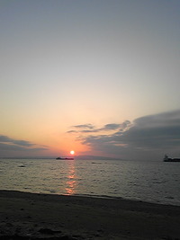 浜で釣り！ 2008/10/04 18:25:00