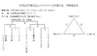 平成25年度社会人ハンドボール新春大会 対戦組合せ 2012/12/27 22:57:41