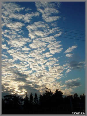 雲と青空